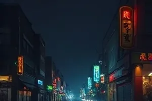 《一半的月亮》封面，被云遮去一半的月亮悬在屋顶上