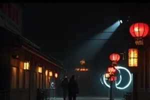 《海雾年鉴》封面，浓雾中的灯塔与一本摊开的年鉴